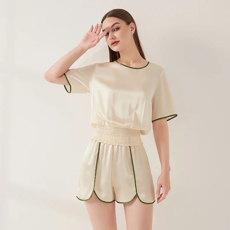 Silk Pajamas For Women Premium Comfort & Style Loran