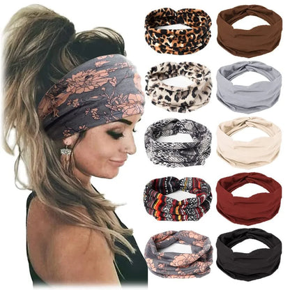 Women's Non-Slip Sports Headbands Soft & Elastic