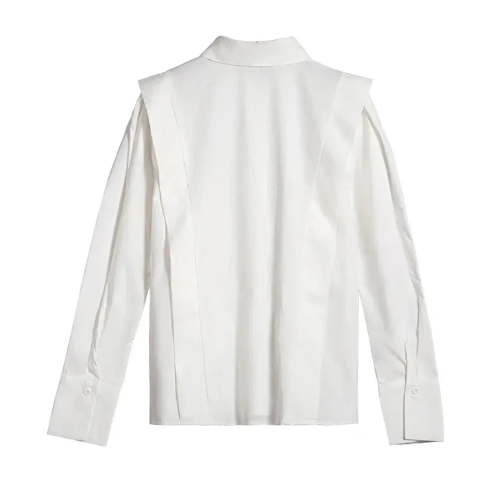 Chic & Comfortable Cotton Business Top - Loran