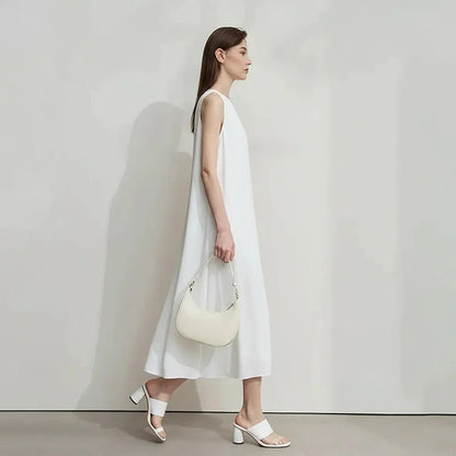 Minimalist Asymmetric Evening Dress - Loran