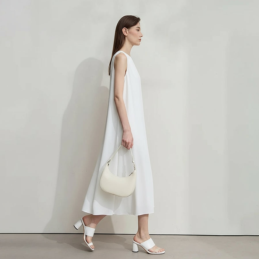 Minimalist Asymmetric Evening Dress