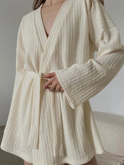 Women's Sleepwear 3-Piece V-Neck Pajama Set Loran