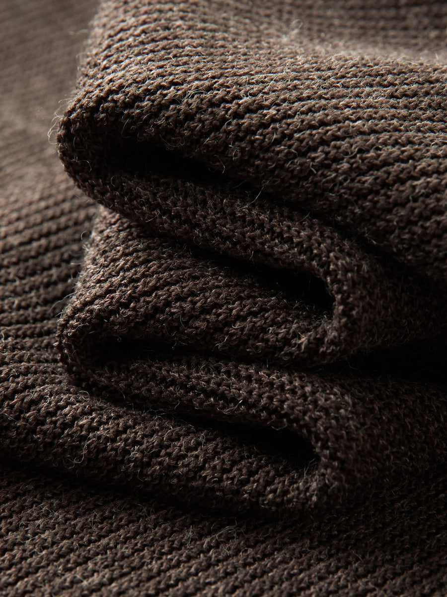 Retro European Temperament Knit Dress