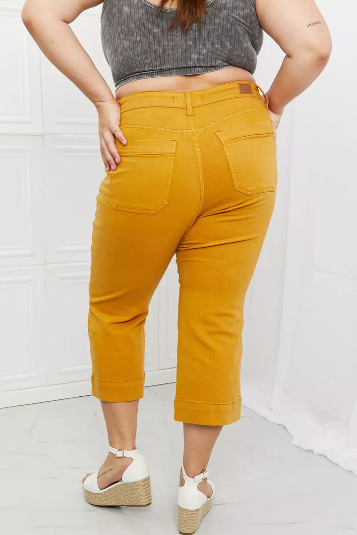 Blue Jayza Full Size Straight Leg Cropped Jeans - 3IN SMART Shop  #