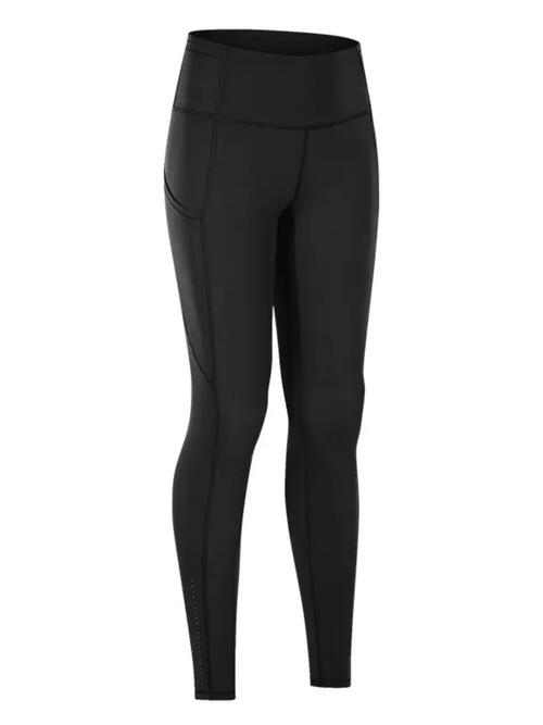 Wide Waistband Sports Leggings - 3IN SMART Shop  #