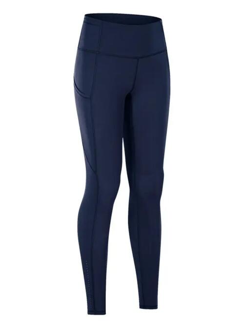 Wide Waistband Sports Leggings - 3IN SMART Shop  #