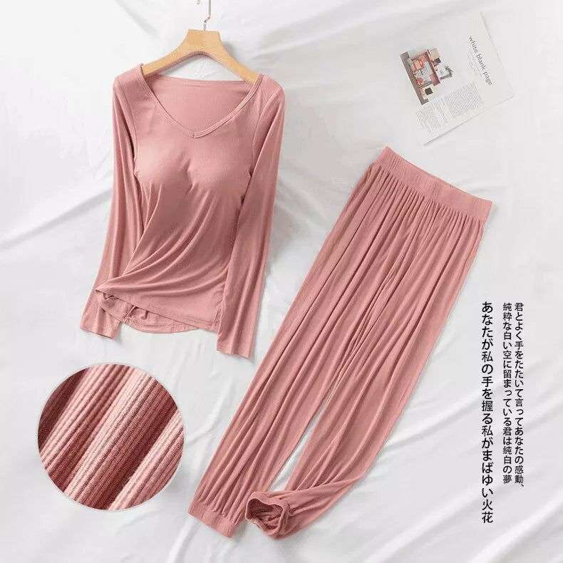 Pajamas Long Sleeve Long Pants - 3IN SMART Shop  #