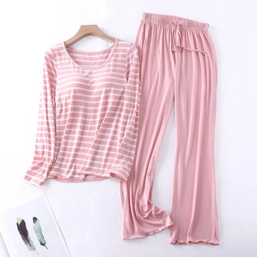 Pajamas Long Sleeve Sleepwear - 3IN SMART Shop  #