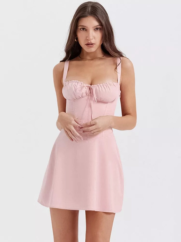 Lace Mini Dress Elegant - 3IN SMART Shop  #