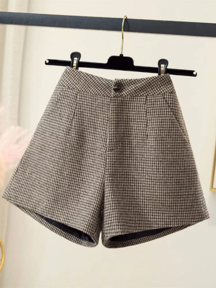 High Waist Wide Leg Shorts - 3IN SMART Shop  #