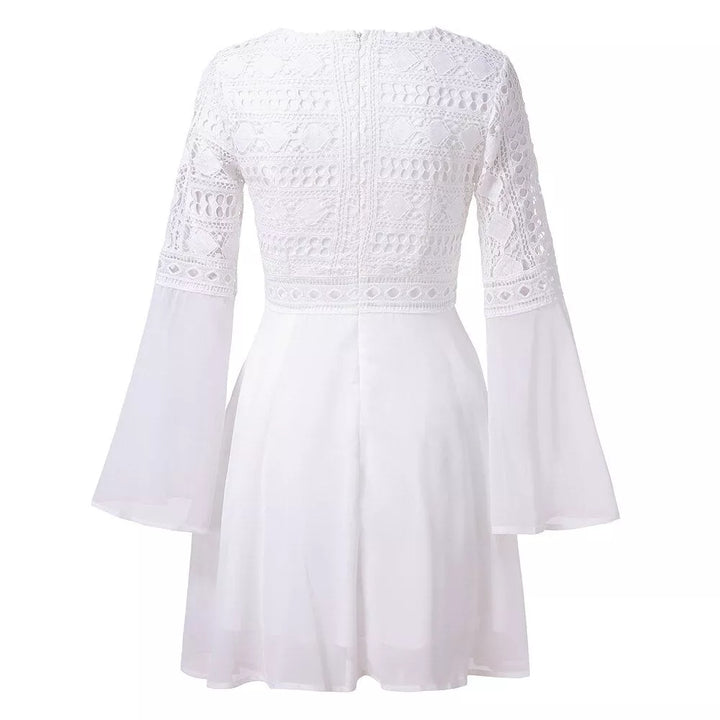 Casual Dresses Lace Long Sleeve - 3IN SMART Shop  #