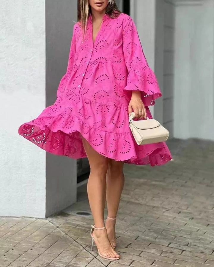 Summer Elegant Vintage Lace Dress - 3IN SMART Shop  #