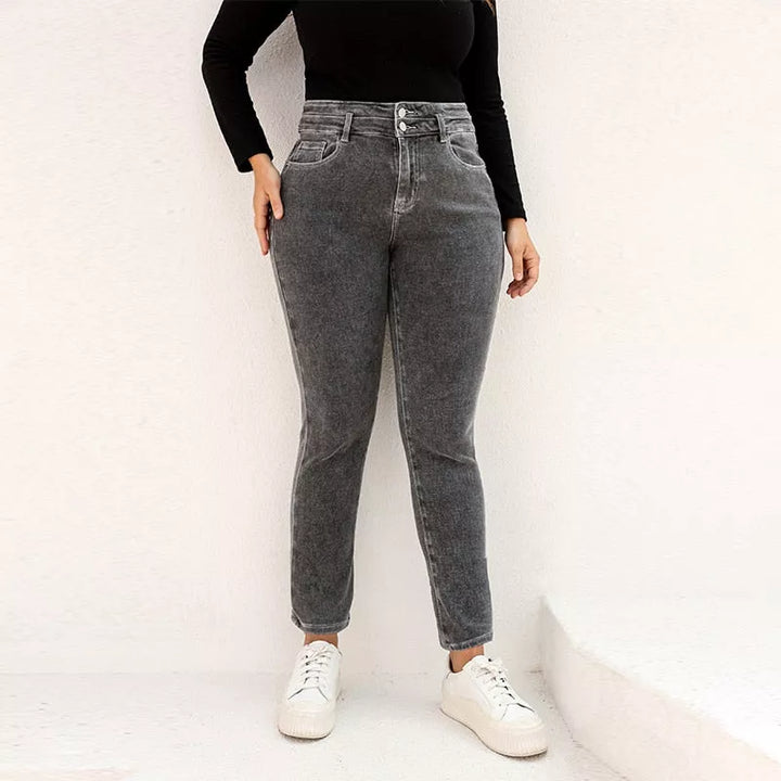 Plus Size high waist Jean - 3IN SMART Shop  #