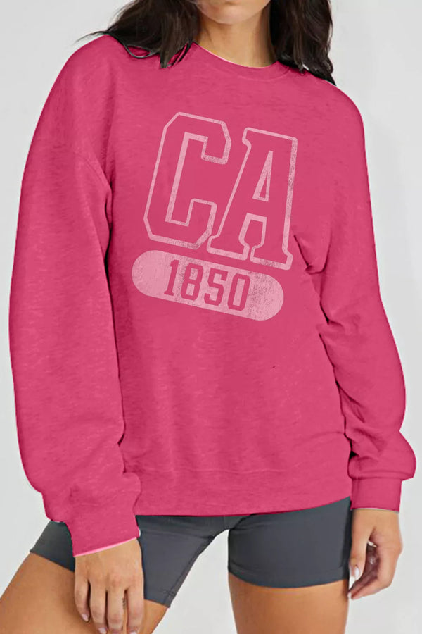Simply Love Full Size GA 1850 Graphic Sweatshirt - 3IN SMART Shop  #